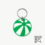 Tag de Identificação com QR Code Bola de Praia - Petscan