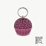 Tag de Identificação com QR Code Brigadeiro - Petscan