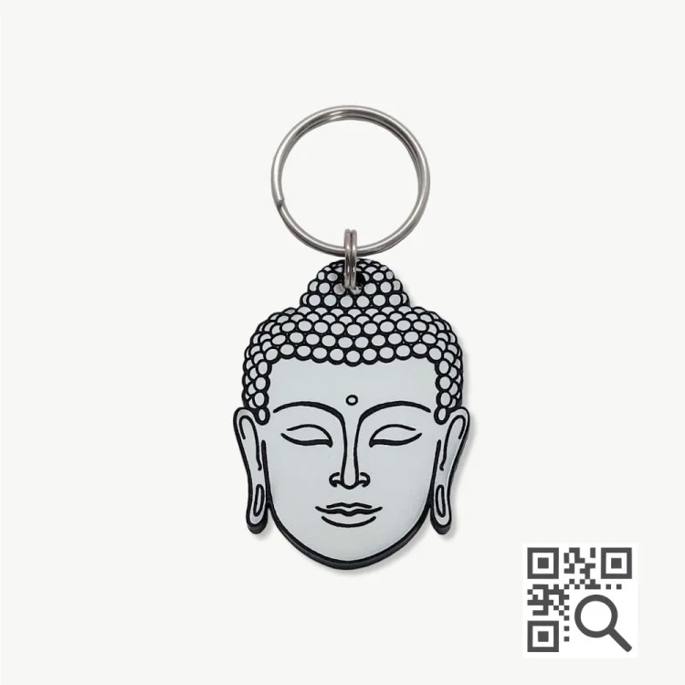 Tag de Identificação com QR Code Buda - Petscan - Imagem 1