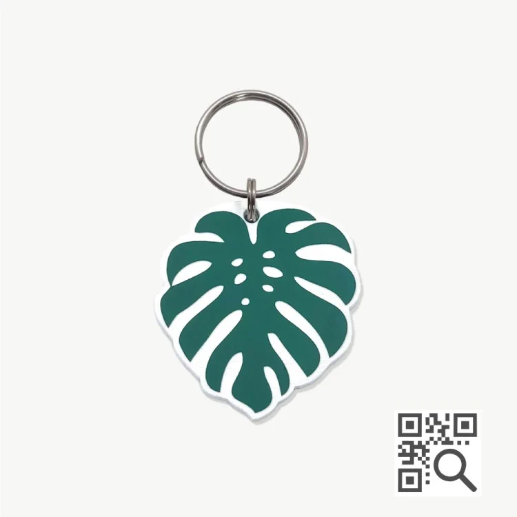 atacado_petshop_tag_identificacao_qr_code_dog_vibe_costela_de_adao_ Tag de Identificação com QR Code Costela-de-Adão - Petscan - Imagem 1