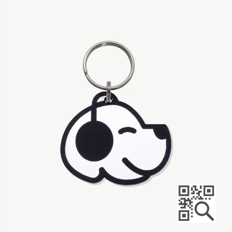 atacado_petshop_tag_identificacao_qr_code_dog_vibe_dogvibe_logo_ Tag de Identificação com QR Code Dog Vibe - Petscan - Imagem 1