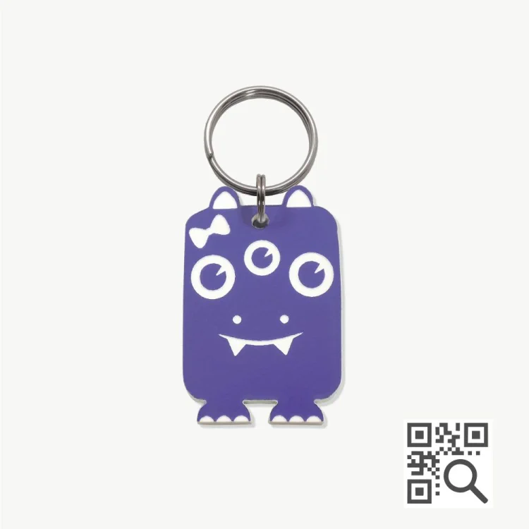 Tag de Identificação com QR Code Felisbela - Petscan - Imagem 1