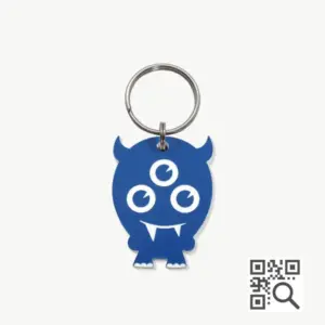 Tag de Identificação com QR Code Ferdinando - Petscan