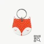 Tag de Identificação Pet com QR Code Fox - Petscan