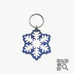 Tag de Identificação com QR Code Inverno - Petscan