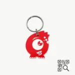 Tag de Identificação com QR Code Ovídeo - Petscan