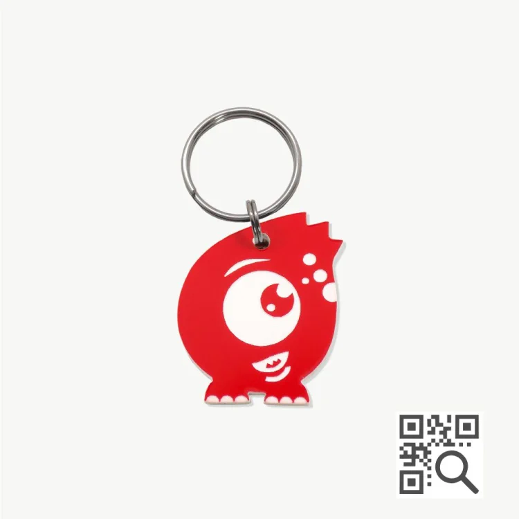 atacado_petshop_tag_identificacao_qr_code_dog_vibe_ovideo_ Tag de Identificação com QR Code Ovídeo - Petscan - Imagem 1