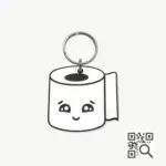 Tag de Identificação com QR Code Papel Higiênico - Petscan