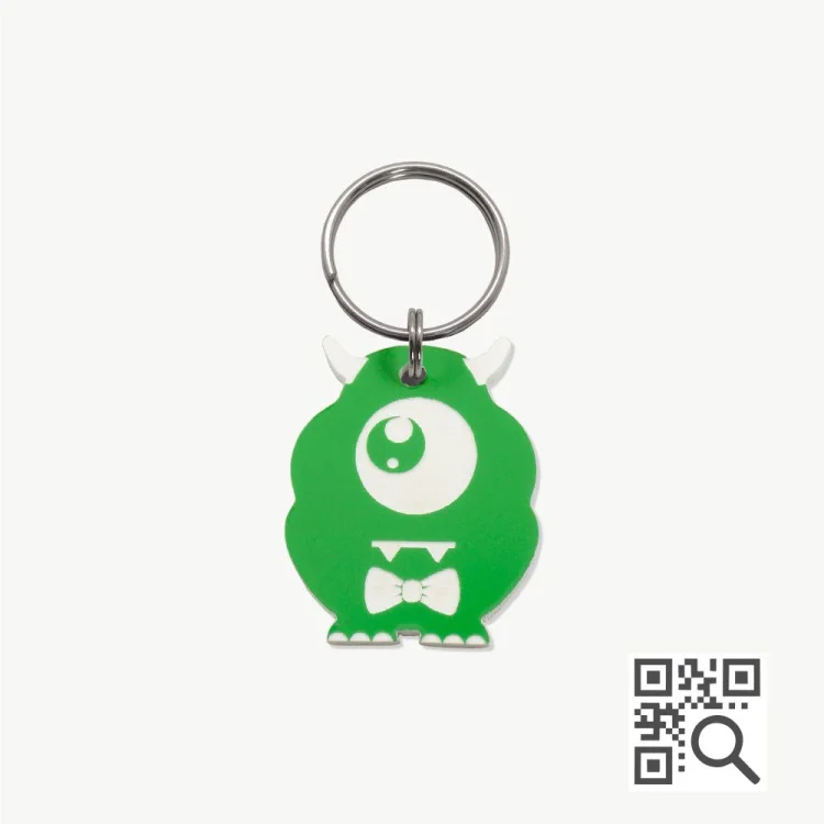 atacado_petshop_tag_identificacao_qr_code_dog_vibe_rodolfo_ Tag de Identificação com QR Code Rodolfo - Petscan - Imagem 1