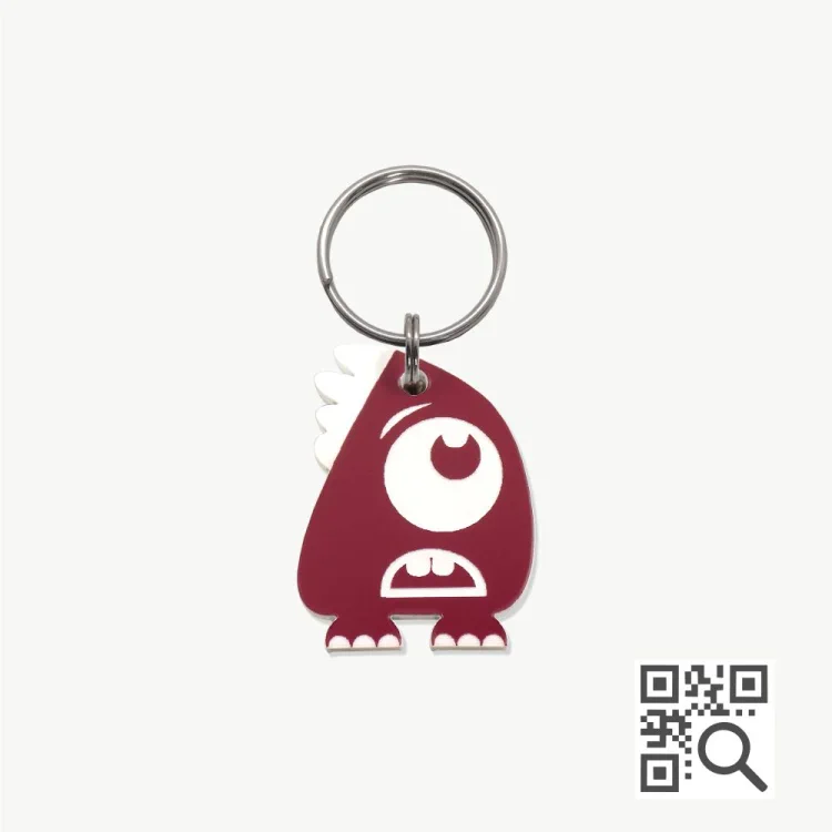 atacado_petshop_tag_identificacao_qr_code_dog_vibe_sarita_ Tag de Identificação com QR Code Sarita - Petscan - Imagem 1