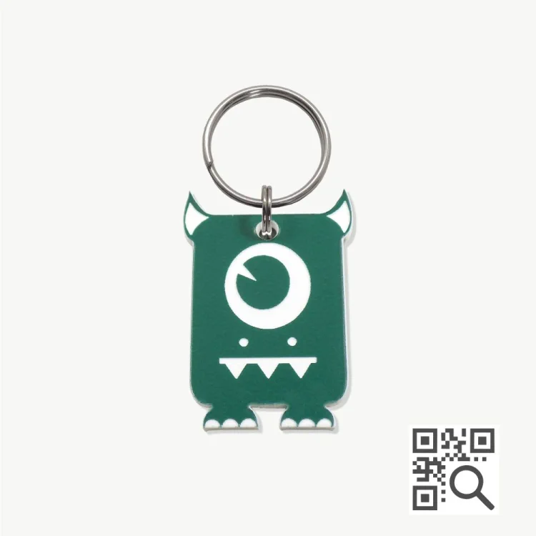 atacado_petshop_tag_identificacao_qr_code_dog_vibe_zelda_ Tag de Identificação com QR Code Zelda - Petscan - Imagem 1