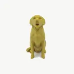 Golden Retriever 3D Seated - Imagem 2