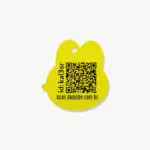 Tag de Identificação com QR Code Abelhinha - Petscan - Imagem 2