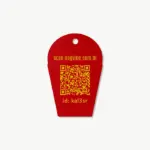 Tag de Identificação com QR Code Batata Frita - Petscan - Imagem 2