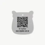 Tag de Identificação com QR Code Bear - Petscan - Imagem 2