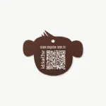 Tag de Identificação com QR Code Monkey - Petscan - Imagem 2