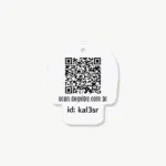 Tag de Identificação com QR Code Skull - Petscan - Imagem 2